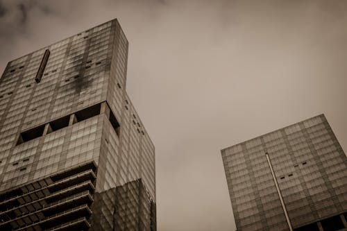 Cloud over Office Buildings