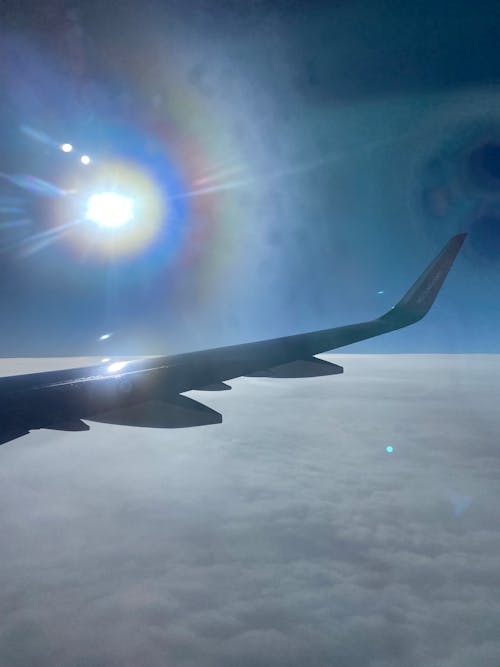 Δωρεάν στοκ φωτογραφιών με αεροπορικό ταξίδι, οι άνθρωποι ταξιδεύουν, παράθυρο αεροπλάνου