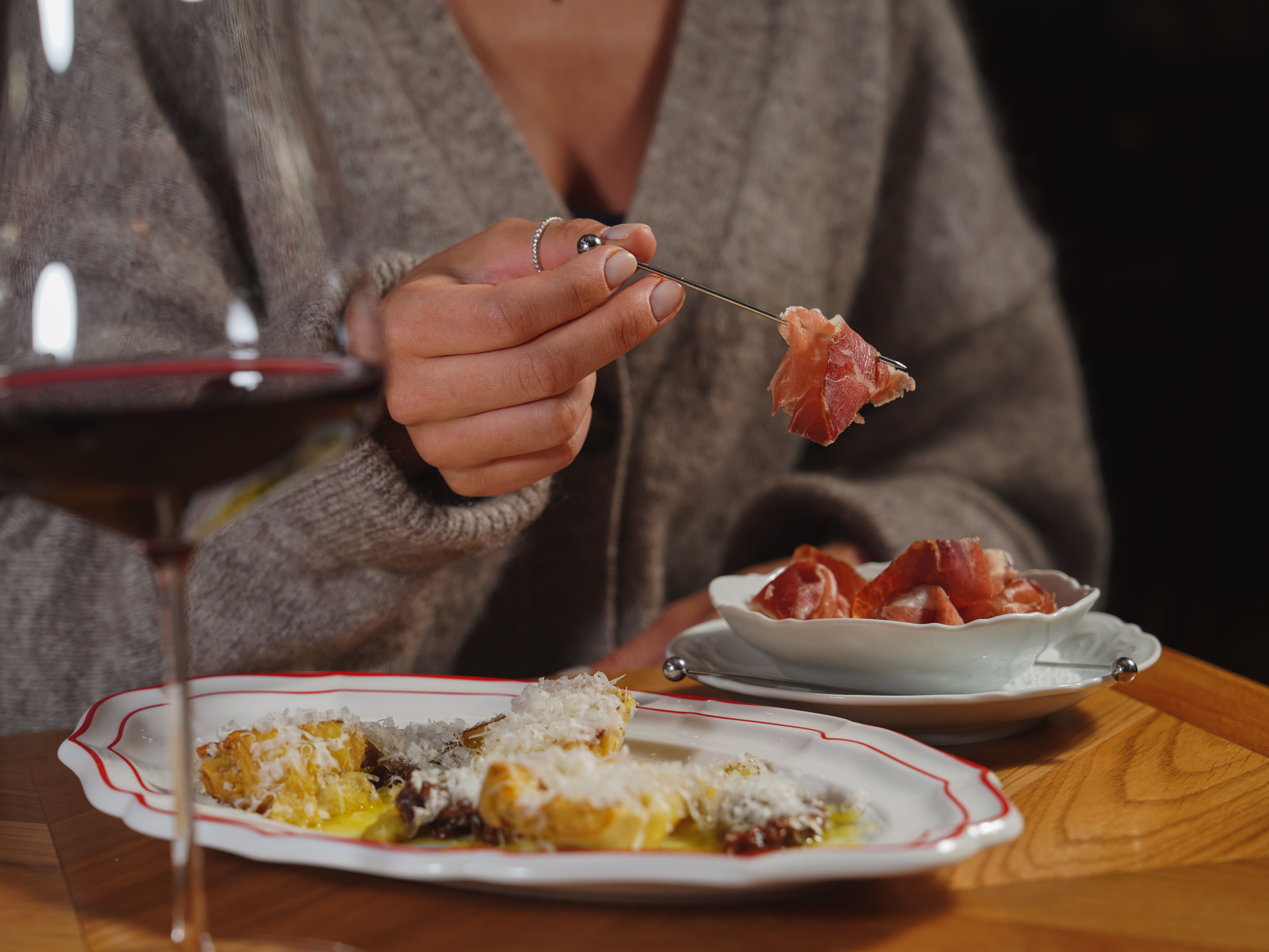 Fondue Set elegant mit Gabeln im Test