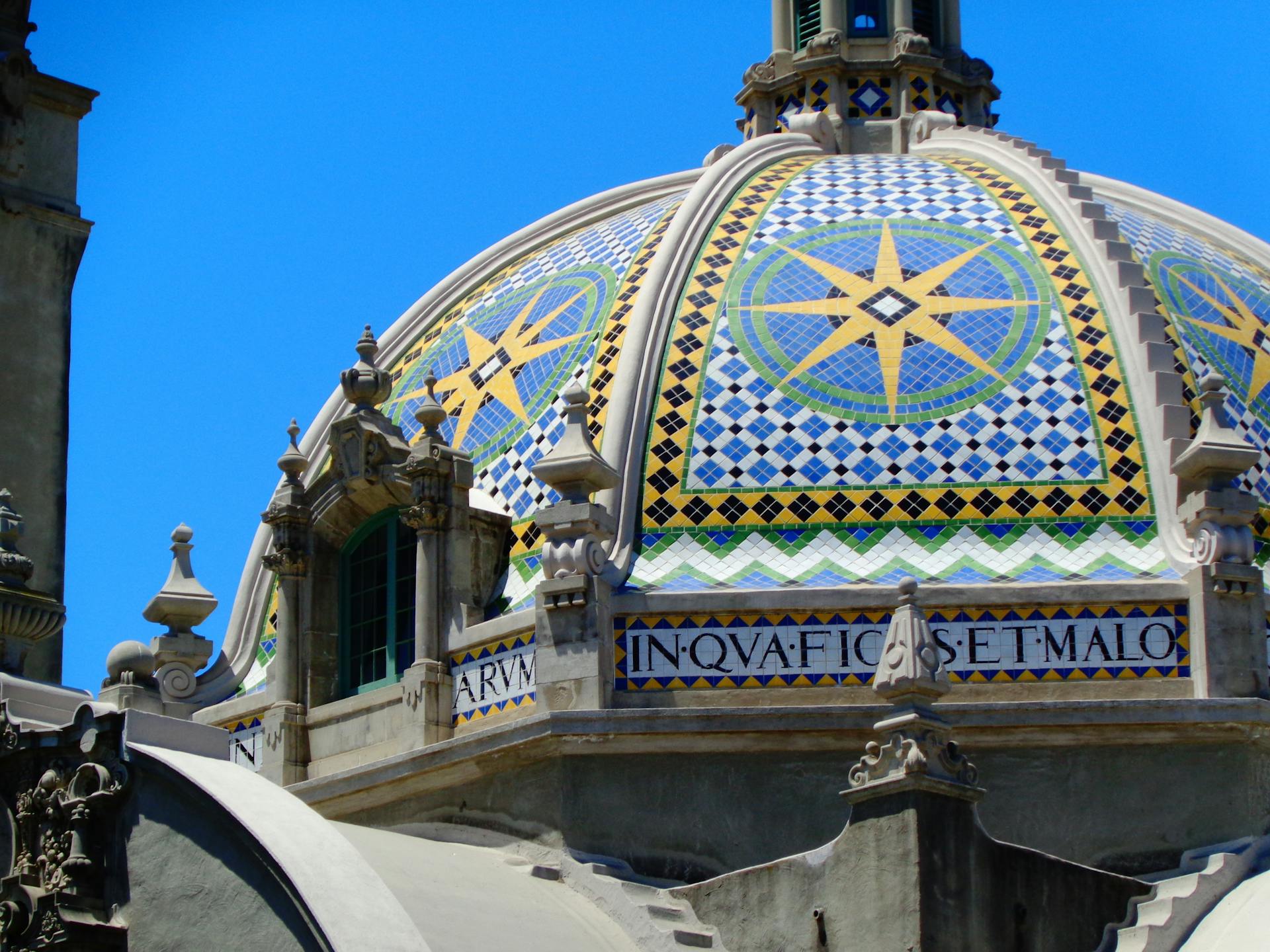 Dome of Museum of Us in San Diego