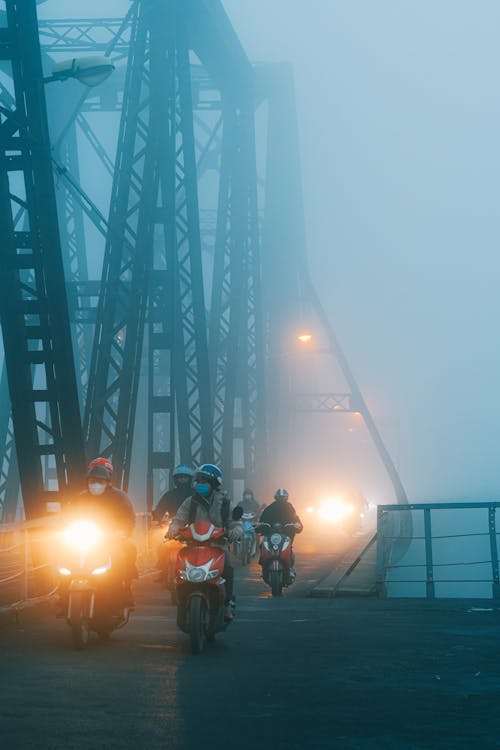 Kostnadsfri bild av bro, broar, dimma