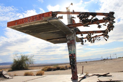 Free stock photo of abandoned, desert, sunshine