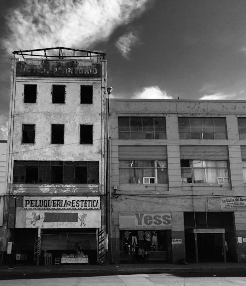 Free stock photo of abandoned building, espanol
