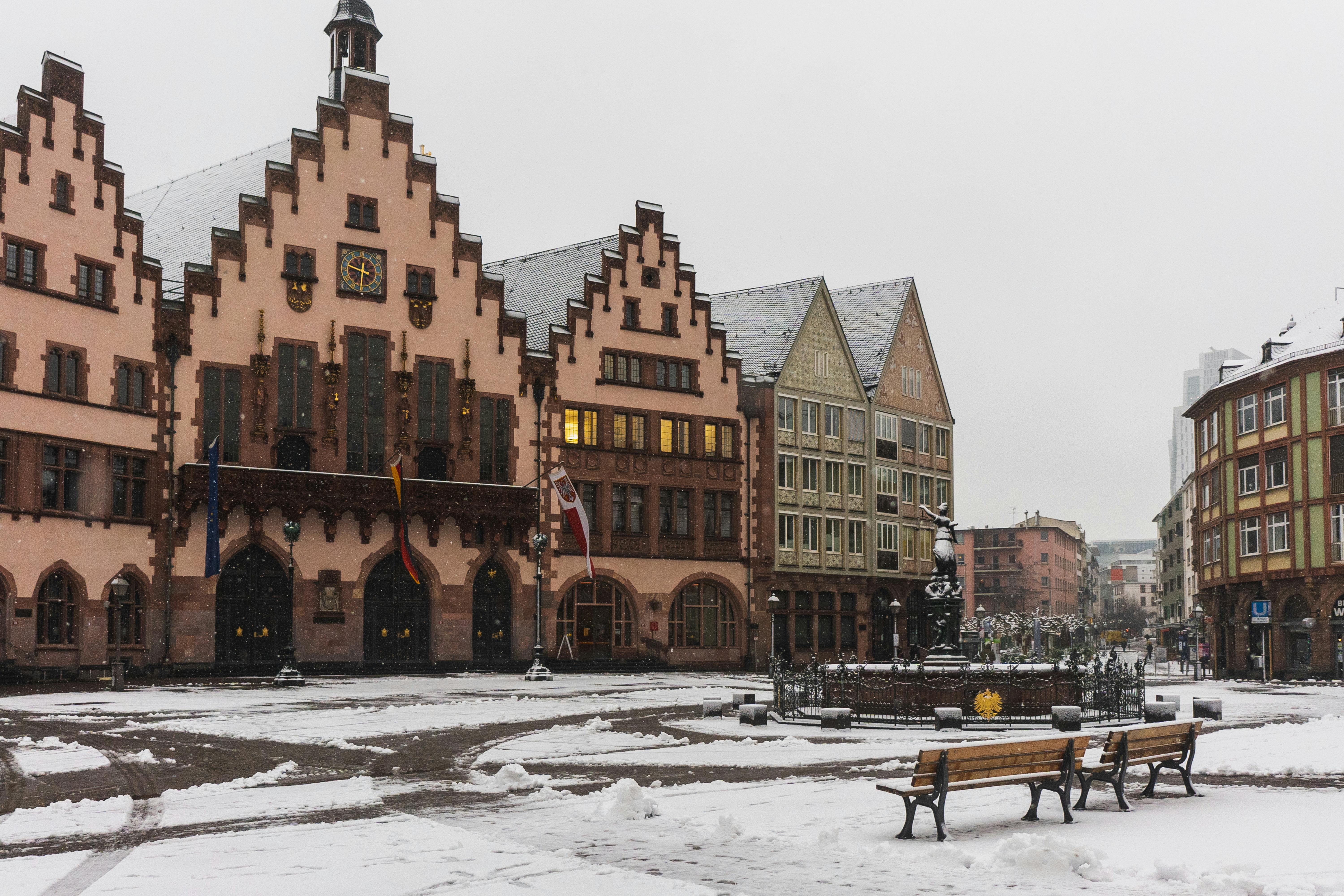 Frankfurter Romer in Winter