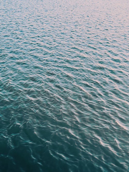 Water in Sea in Sunlight 