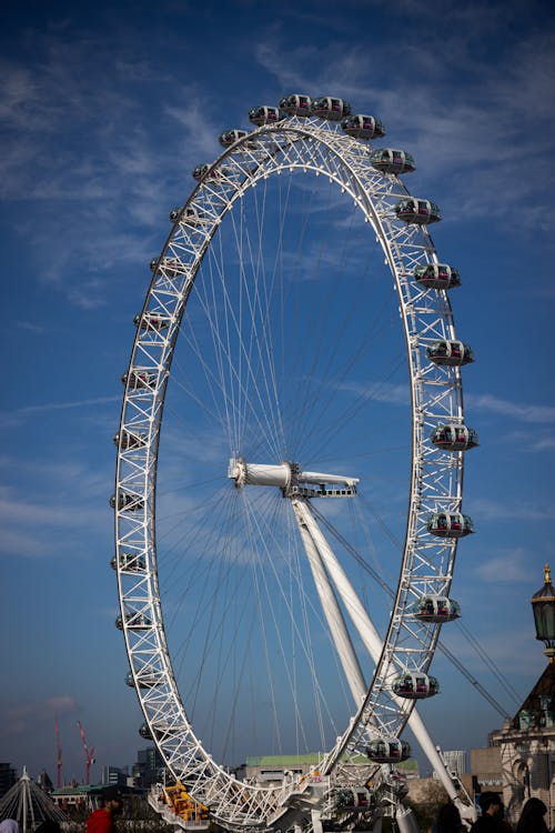 倫敦, 倫敦眼, 地標 的 免费素材图片