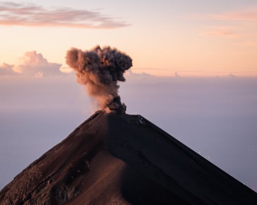 Fire volcano Guatemala C.A.