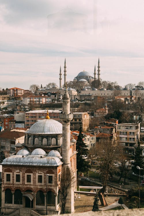 Kostenloses Stock Foto zu drohne erschossen, gebäude, istanbul