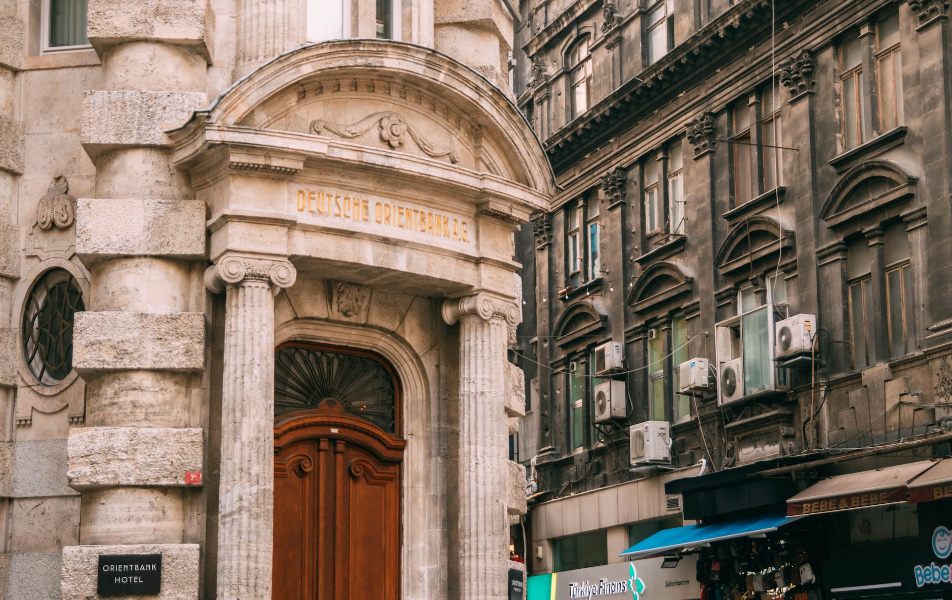 Deutsche Orientbank in Istanbul in Turkey