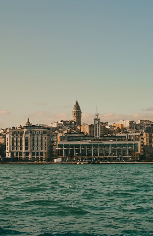 Waterfront of Galata District in Istanbul