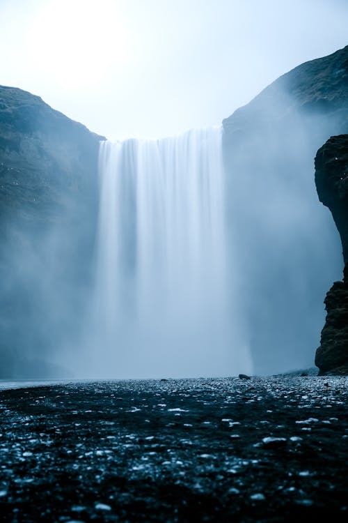 Photos gratuites de cascade, islande