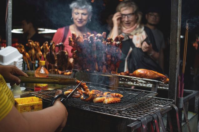 Community barbecue fundraiser