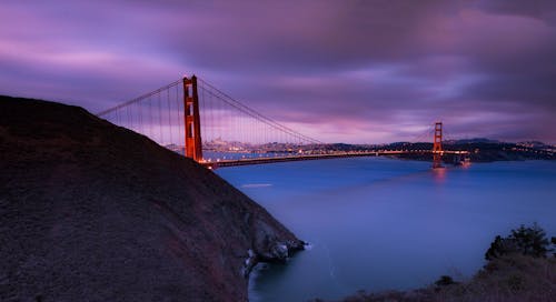 Golden Gate Bridge Sul Corpo D'acqua