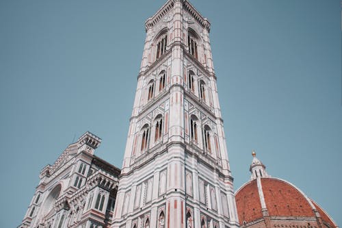 佛羅倫薩大教堂, 哥特式建築, 喬托鐘樓 的 免費圖庫相片