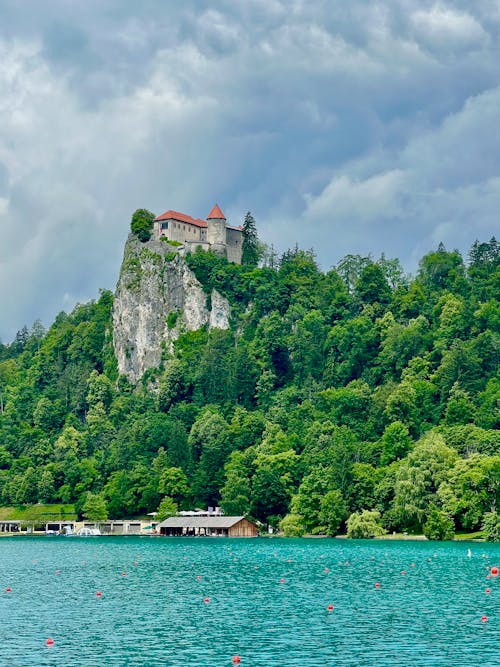 Bled Castle over Lake