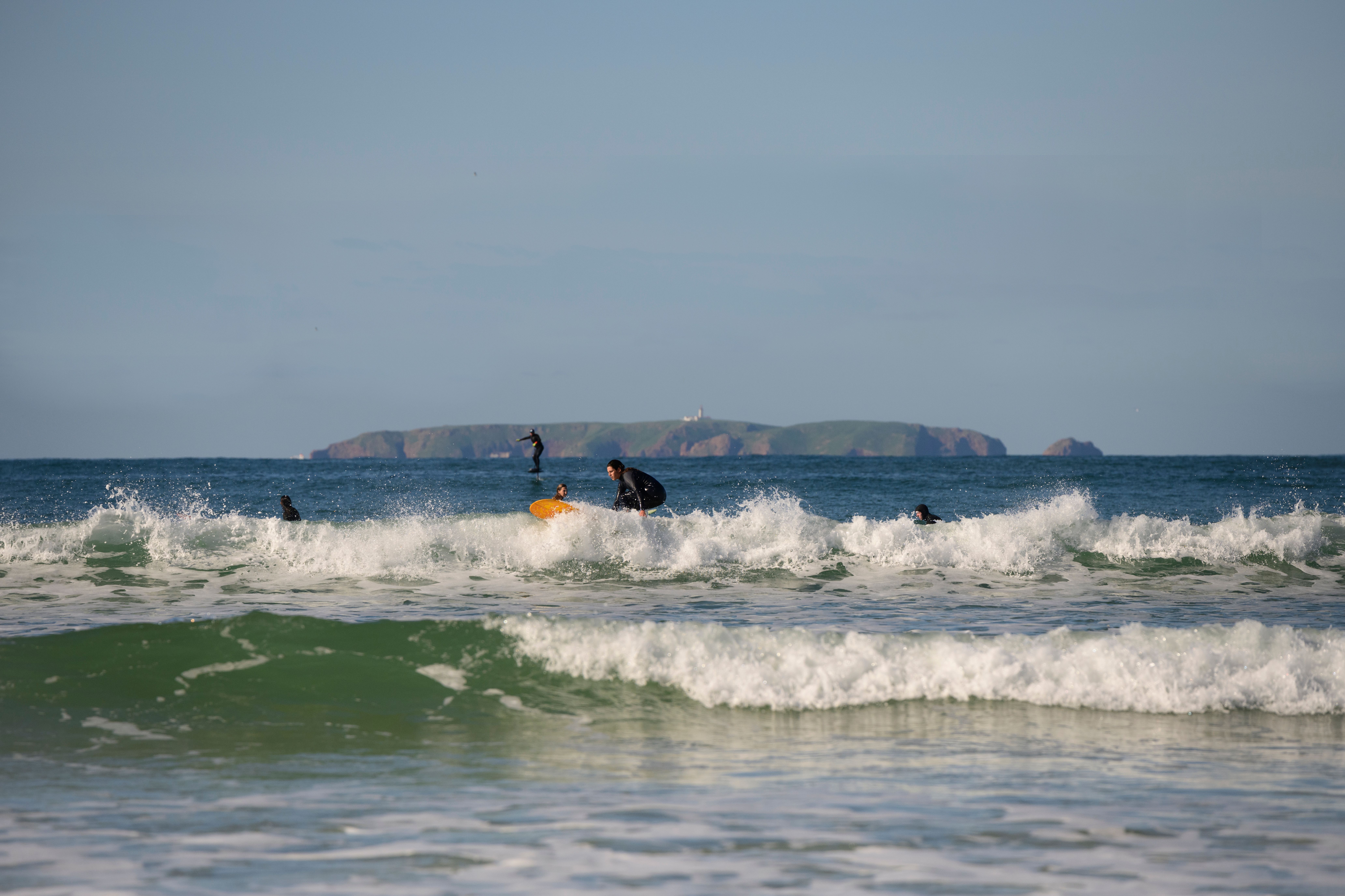 En famille — Moniteur de surf à Cissac-Médoc