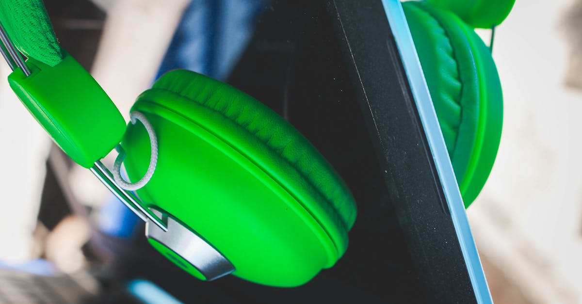 Headphones In Office