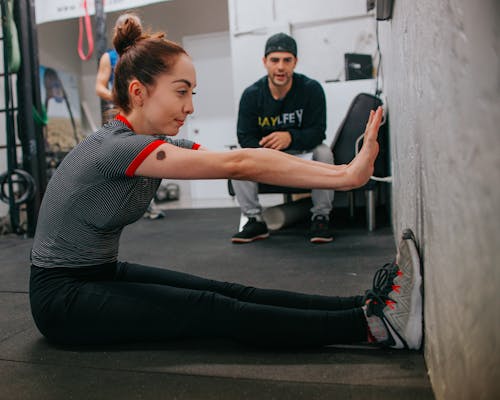 Woman Doing Exercise