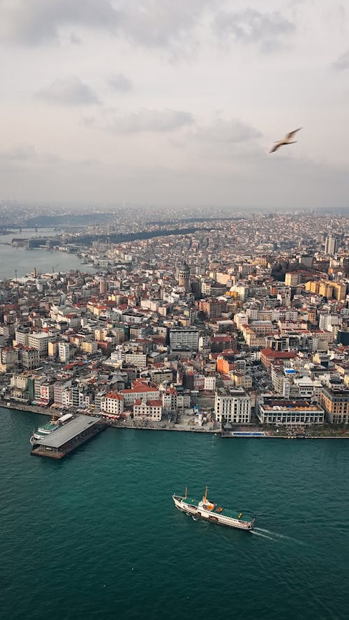 Aerial View of Istanbul, Turkey 
