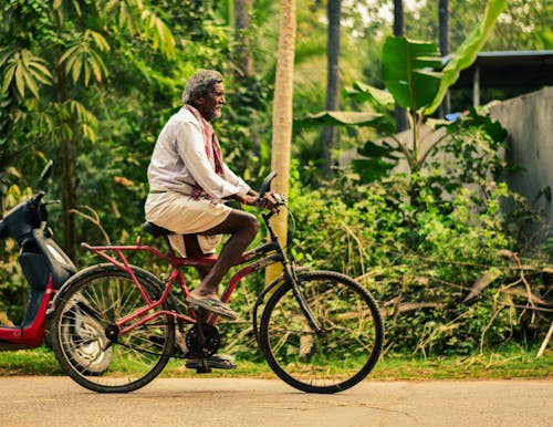 Fotobanka s bezplatnými fotkami na tému bicykel, cesta, dedinský
