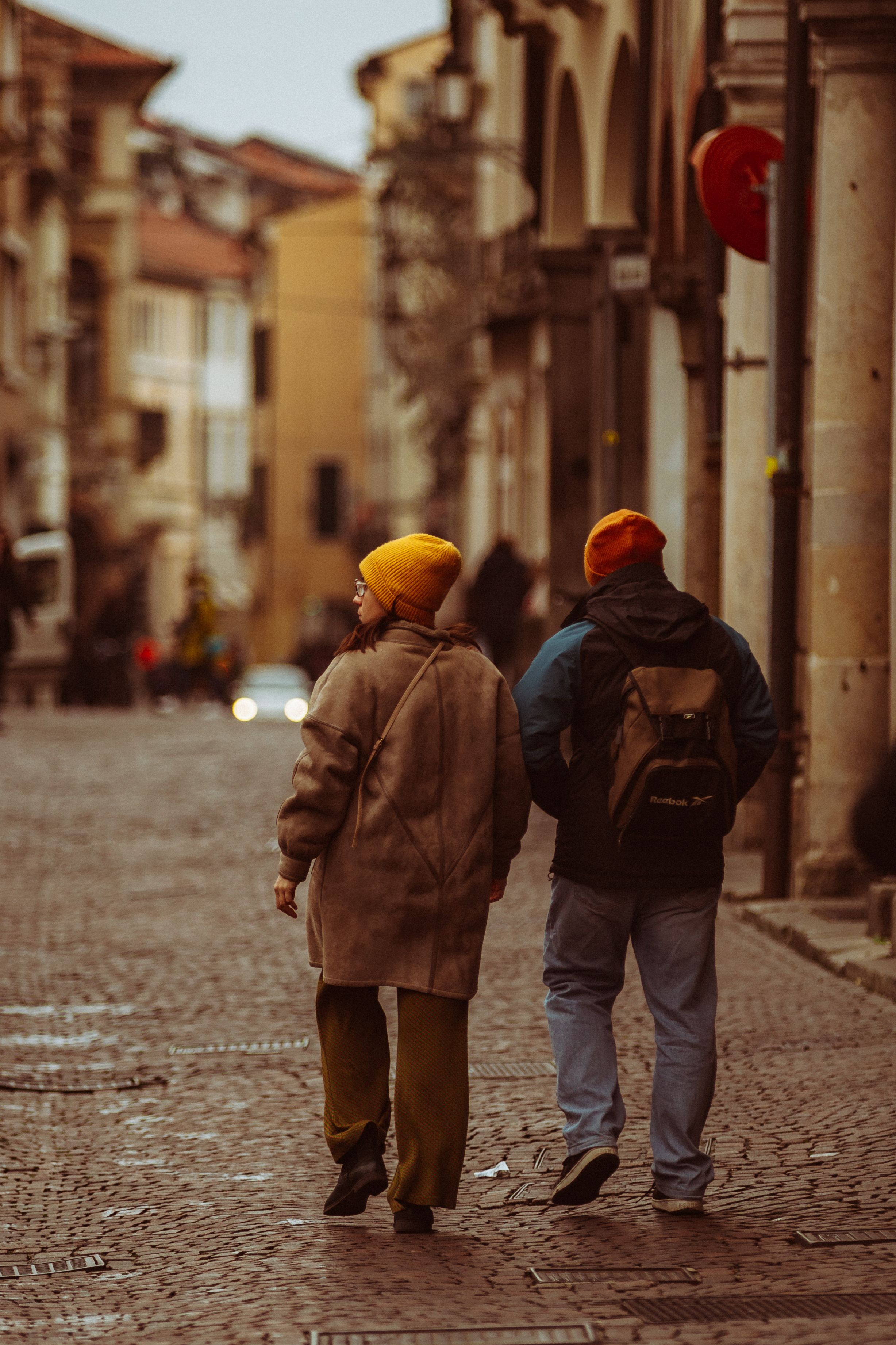 Young couple having a meaningful conversation