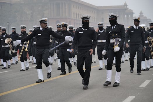 Ukraine's naval band joins Scots Guards for joint performance