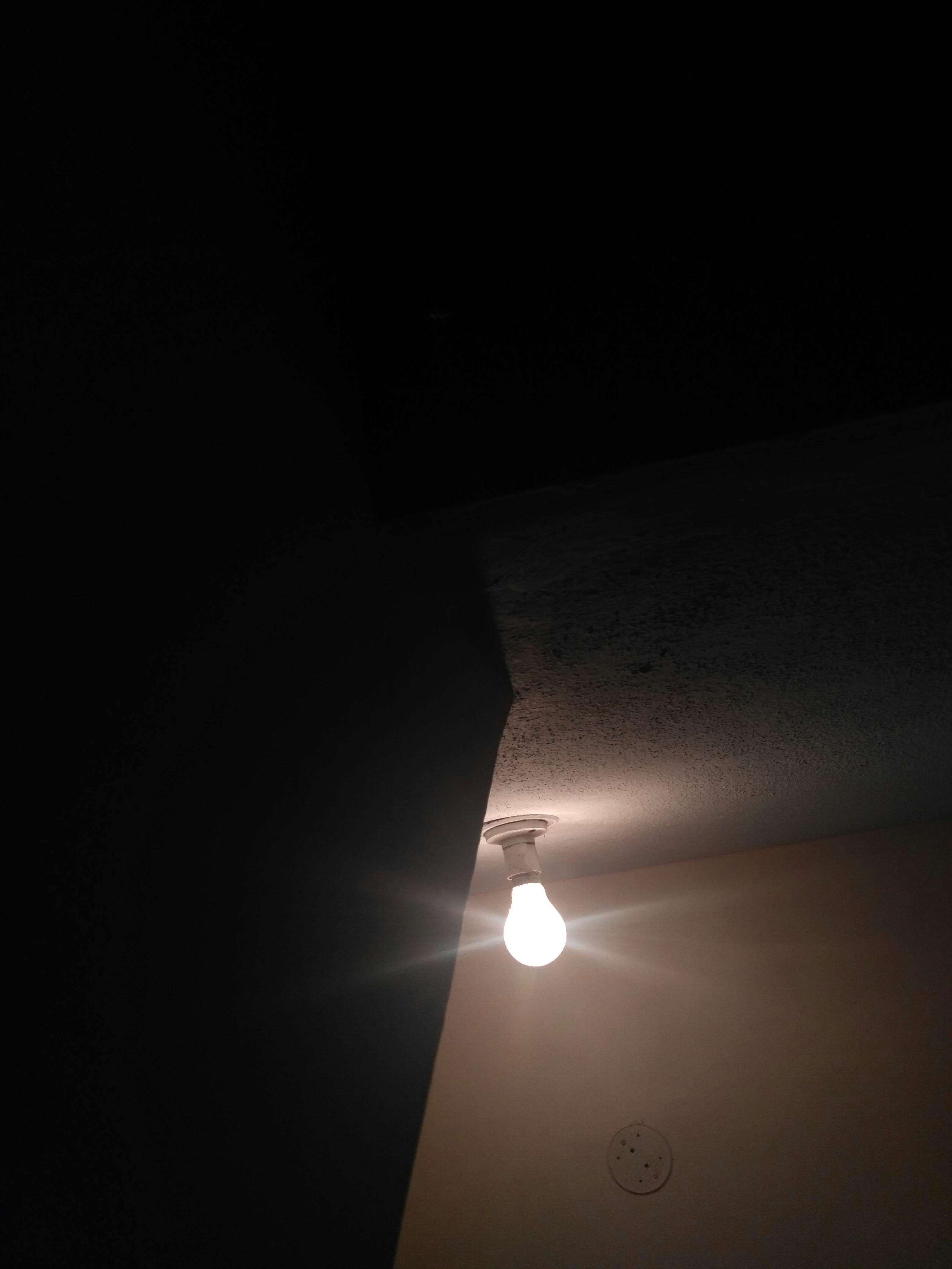 Free Stock Photo Of Bulb Night Light Rays