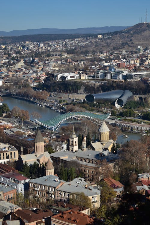 Birds Eye View of Tbilisi