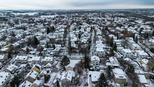 Town Covered with Snow 