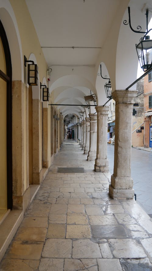 Foto profissional grátis de ancião, Antiguidade, arcada