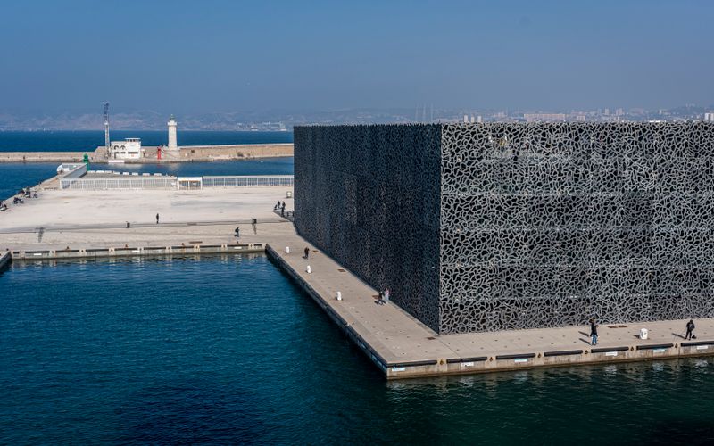 MuCEM museum building Marseille
