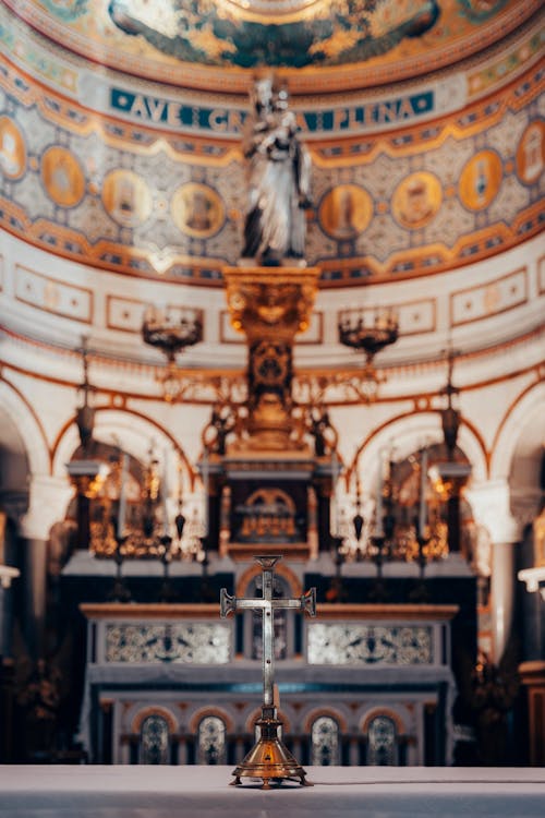 Interior of Notre Dame de la Garde Basilica