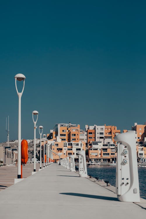 Pier with a View on Buildings