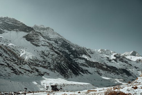 Základová fotografie zdarma na téma bílá, čisté nebe, hory