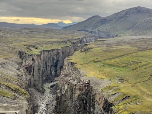 Hafrahvammgljufur canyon