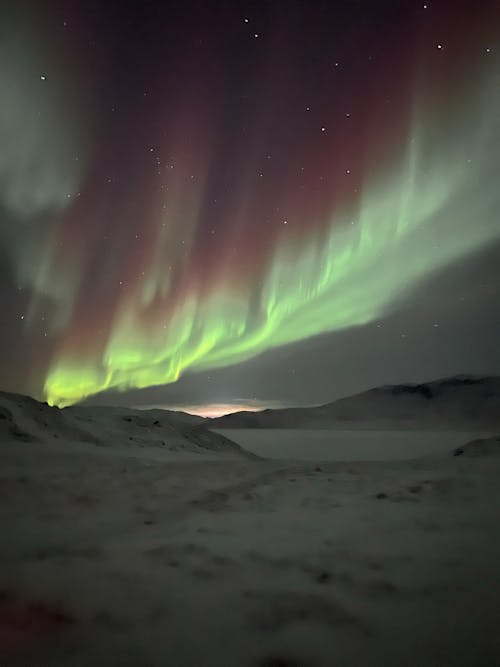 Foto profissional grátis de Aurora boreal, céu, clima