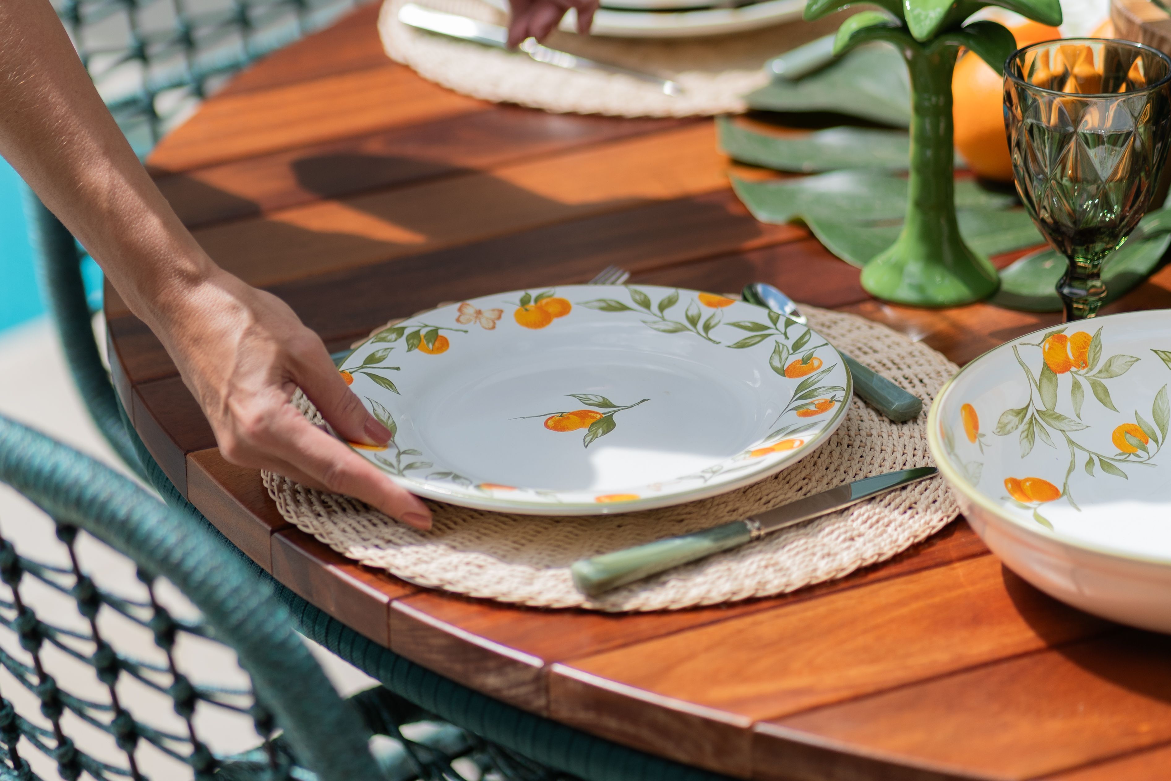 apple dinner plate