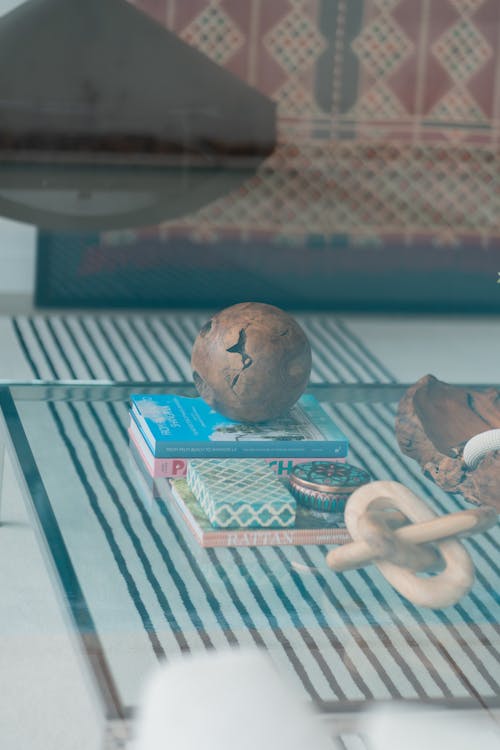 Still Life with Books in a Modern Interior