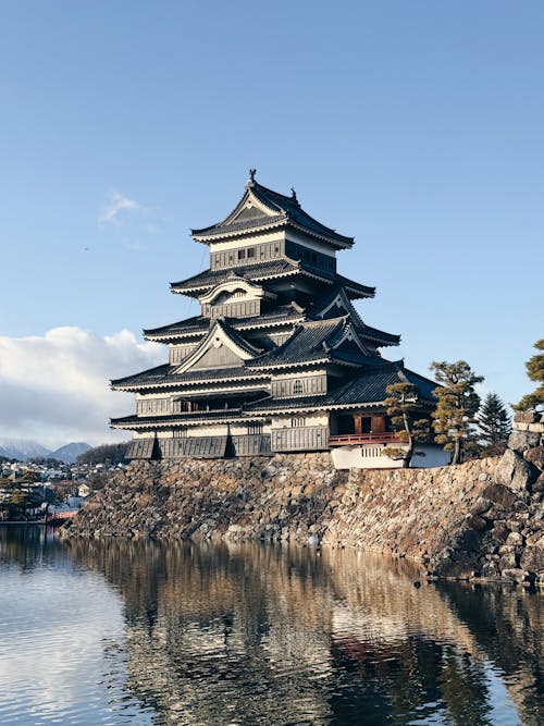 Základová fotografie zdarma na téma budova, cestování, hrad matsumoto-jō