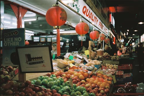 Foto profissional grátis de alimento, bazar, feira