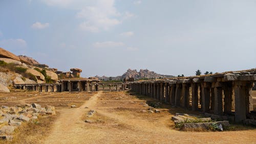 hampi, hampi tapınağı, karnataka içeren Ücretsiz stok fotoğraf