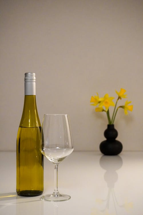 Foto profissional grátis de álcool, bebida, flores