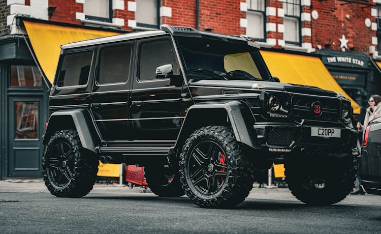 Black Mercedes Brabus G Wagon