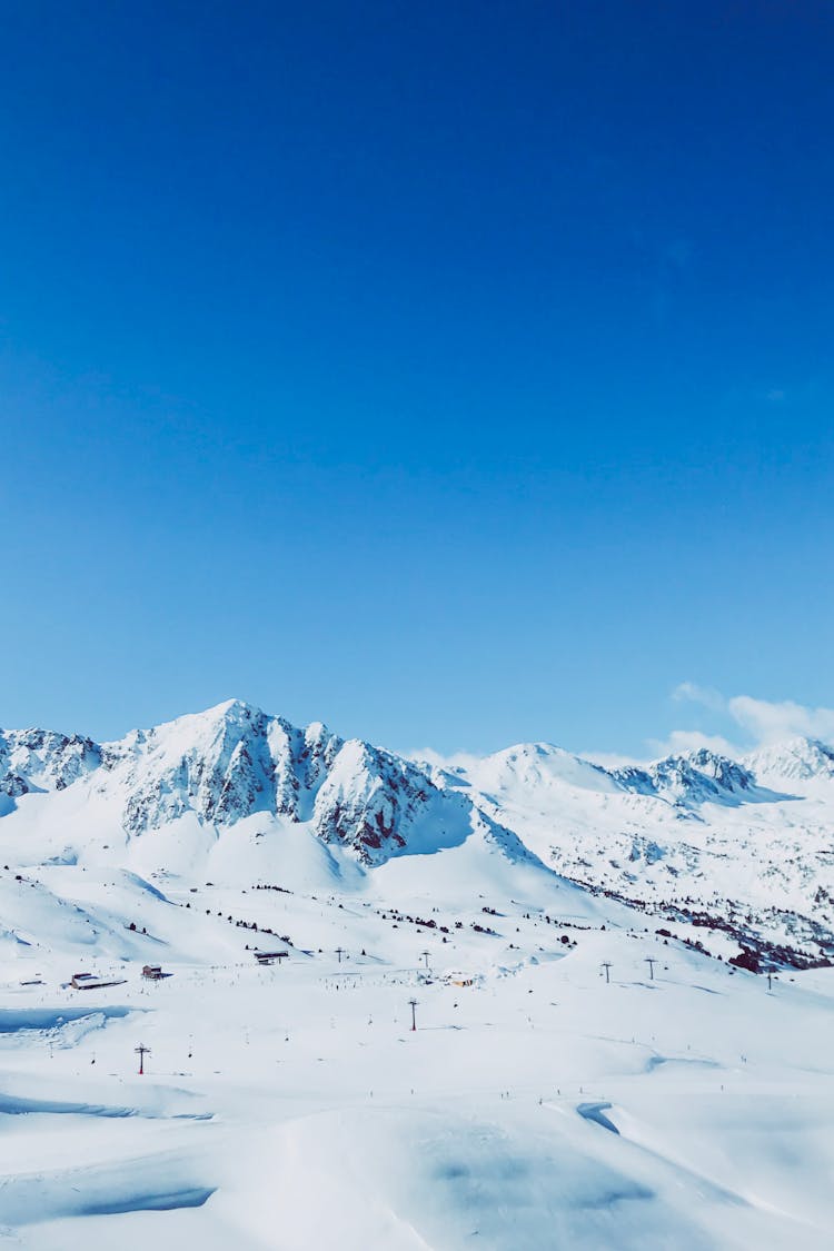 Landscape Photography Of Snow Capped Mountain