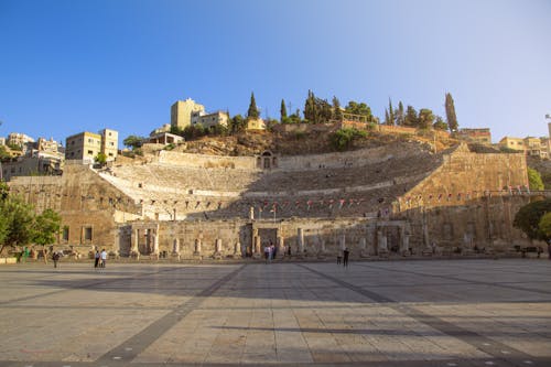 Gratis stockfoto met amman, Romeins, romeins theater