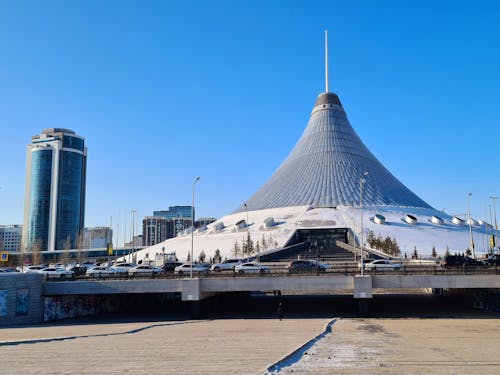 Бесплатное стоковое фото с астана, здания казахстан, зима