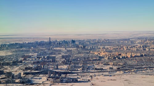 Бесплатное стоковое фото с астана, Астана сверху, здания казахстан