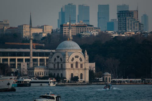 イスタンブール, シティ, ドルマバーチェモスクの無料の写真素材