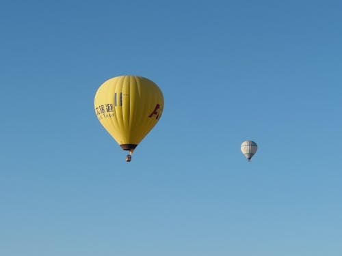 Бесплатное стоковое фото с горячие воздушные шары, летающий, отдых