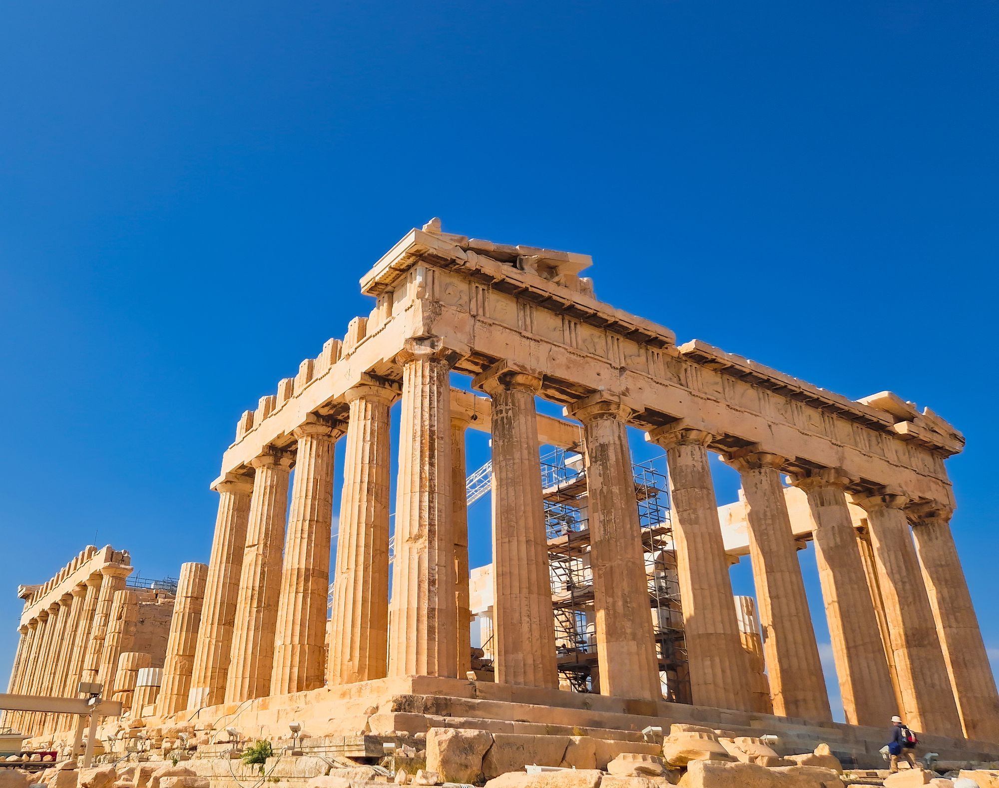 The Parthenon on the Acropolis, Athens